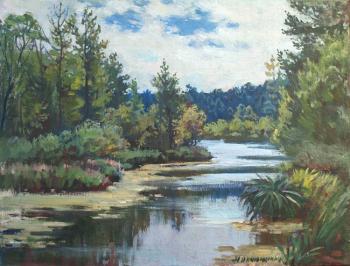 Forest river. Ovchinnikov Nukolay