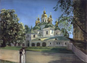 Church of the Nativity of the Blessed Virgin of the Kievo-Pecherskaya Lavra (Ortodox Church). Kashina Eugeniya