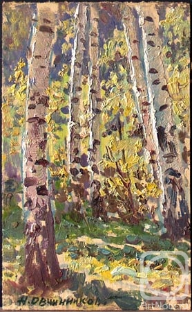 Ovchinnikov Nukolay. Birch wood