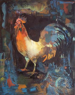 Rooster. Gorbachevskaya Tatsiana