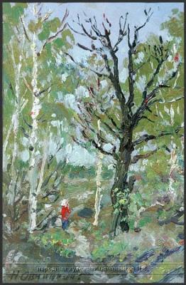 Landscape with Oak. Ovchinnikov Nukolay
