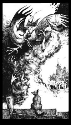 Illustration to E.Shvarts's play "The Dragon". Ill. 2