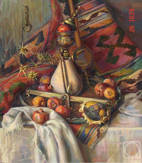Khachatryan Meruzhan. Still-life "To what extent you measure, on such it will be measured to you"