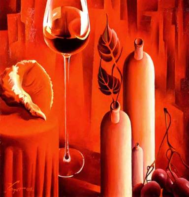 Red still life. Konstantin Pavel