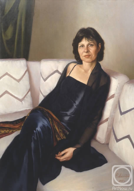 Aleksandrov Vladimir. Portrait of Tatiana Andreeva