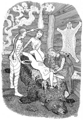 Initiation. Protecting tatoo. Fomin Nikolay