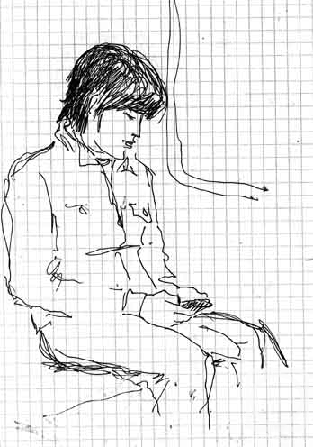 Karaceva Galina. In the train