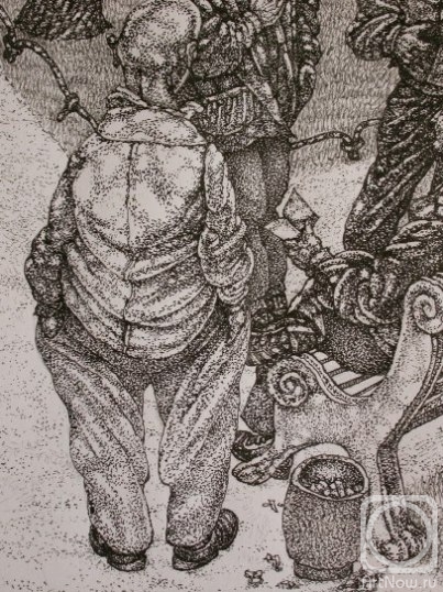 Solodky Victor. Checking on the roads (fragment)