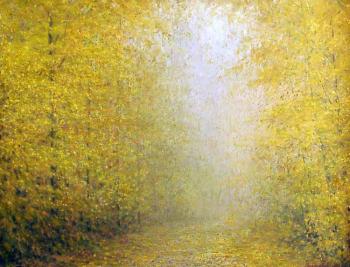 In the autumn forest. Gaiderov Michail