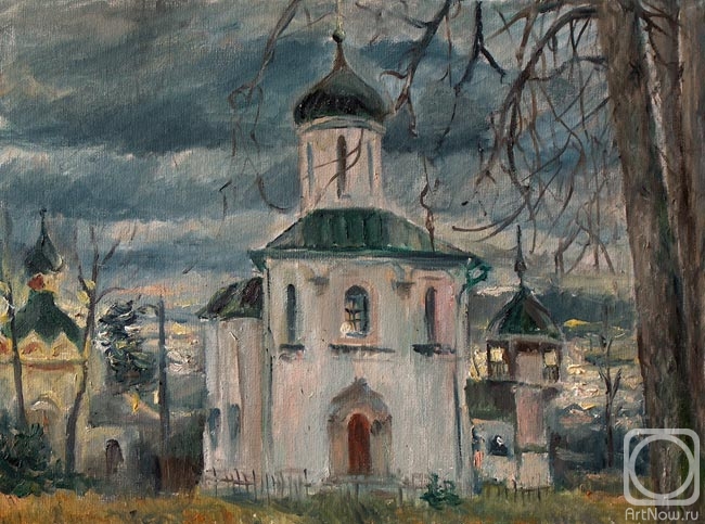 Korolev Leonid. Zvenigorod. Uspensky cathedral "at Gorodok"