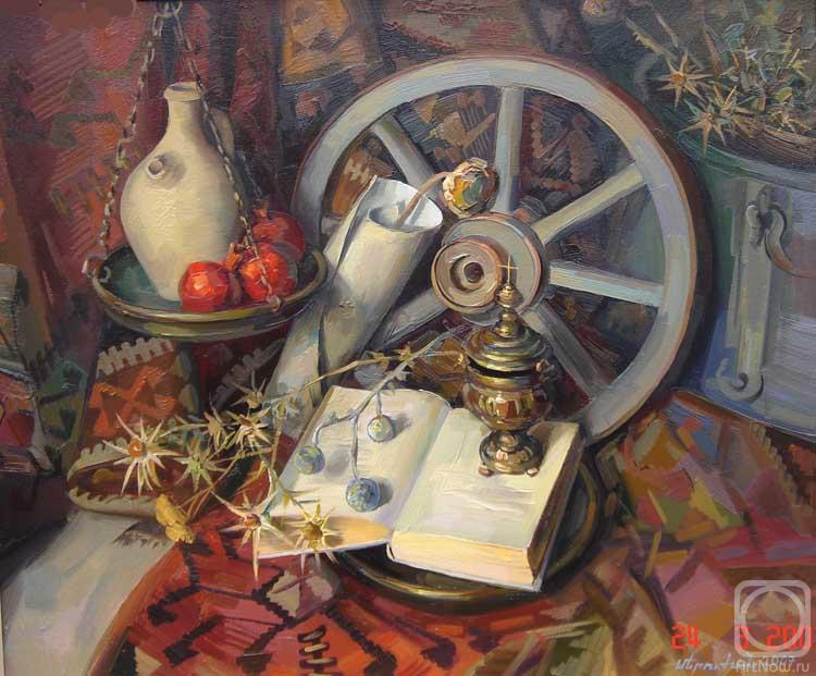 Khachatryan Meruzhan. Still-life with a vessel for burning incense
