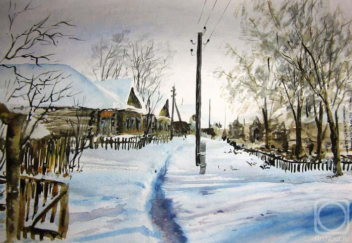 Peschanaia Olga. Winter