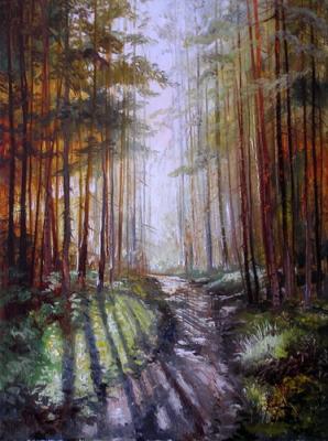Forest path. Kulikov Vladimir