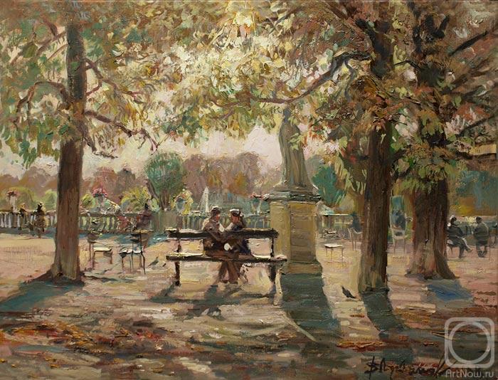Loukianov Victor. In Luxembourg Garden