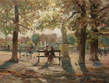 In Luxembourg Garden. Loukianov Victor