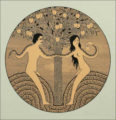 Adam and Eve. Semerenko Vladimir