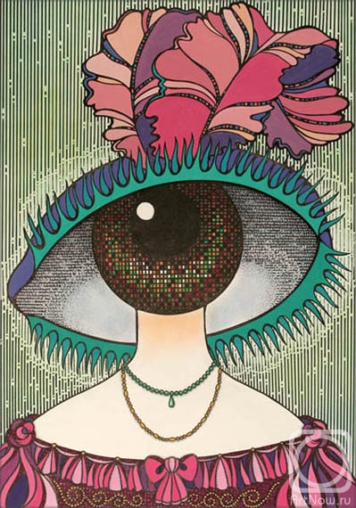 Semerenko Vladimir. Lady in a hat