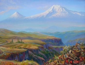 The mountain Ararat. Khachatryan Meruzhan