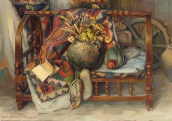 The Armenian still-life with a cradle