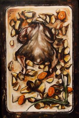 Fried chicken. Yatsenko Aleksey