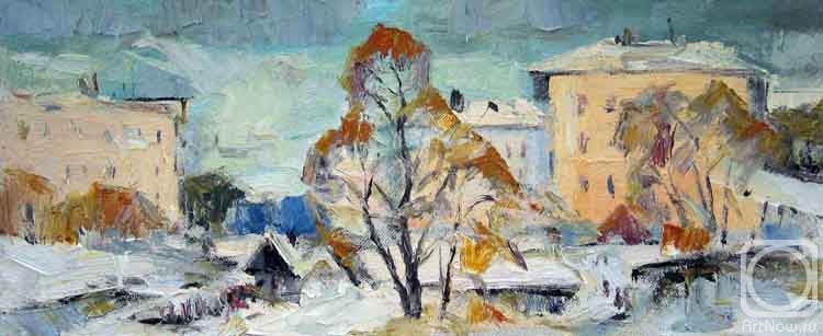 ������� ������ �� ������. ����� ���������. Town Winter