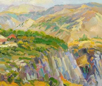 View of mountains and canyon near Garni (Armenia). Khachatryan Meruzhan
