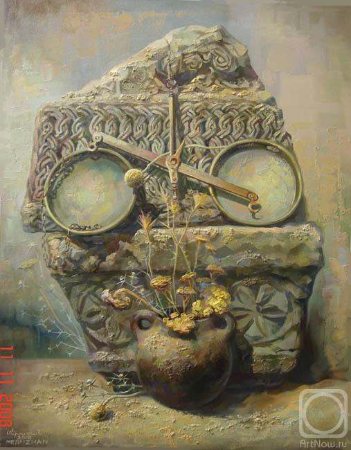 Khachatryan Meruzhan. Still-life "Balance" from a series the Armenian stones