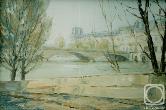 Katyshev Anton. Paris. Seine embankment