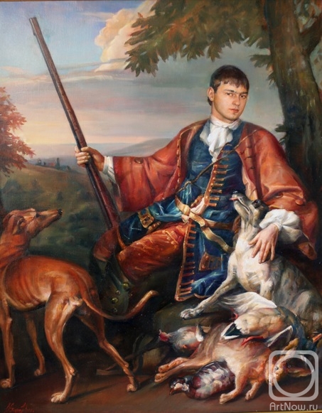 Yekimov Vladimir. Hunter (commissioned portrait)