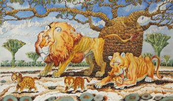 The family of lion. Skobtsov Alexander