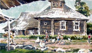 Seliger. Summer in the countryside. Vrublevski Yuri