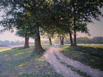In the shade of oak trees. Kurnosov Andrey