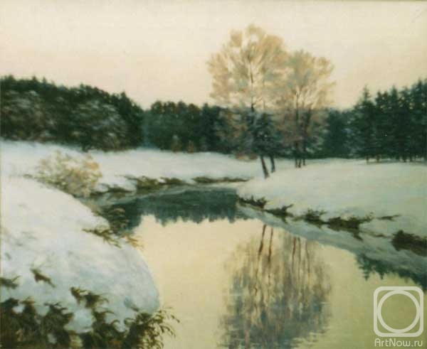 Kurnosov Andrey. Winter evening