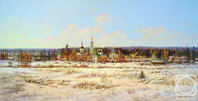 Panin Sergey. Optina Deserts. Winter