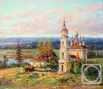 Panin Sergey. Rural church
