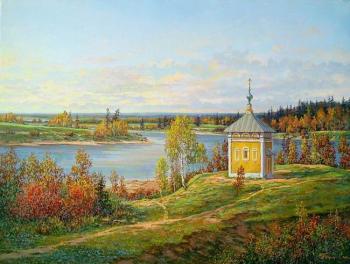 Orthodox Russia. A chapel. Panin Sergey