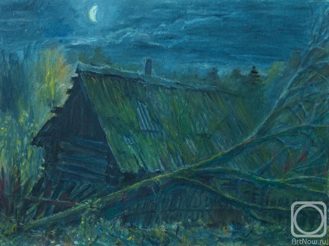 Korolev Leonid. The hut of forester