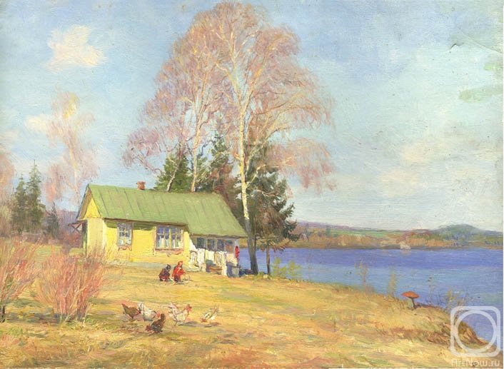 Petrov Vladimir. "Near to lake Senezh"