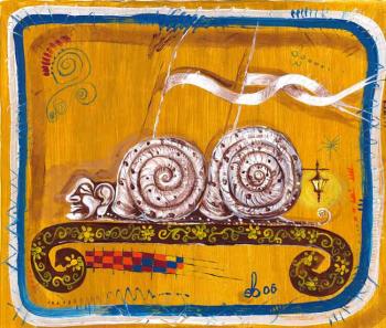 Two-chamber snail, independent