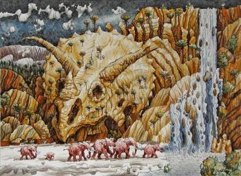 Giants of past (Elefants). Skobtsov Alexander