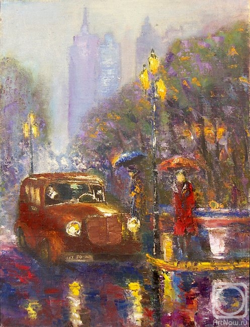 Zhadko Grigory. Moskow taxi 1948