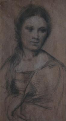 Copy of Titian"Portrait of Donna". Kushevsky Yury