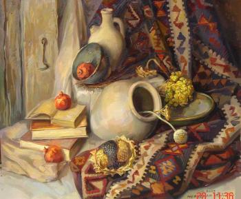 The Armenian still-life with colors immorteles
