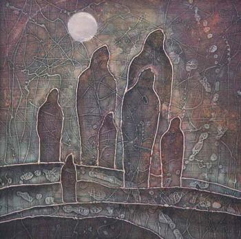 Monks under the Moon. Romachuk Aleksey