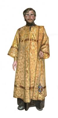Priestly vestments. Deacon