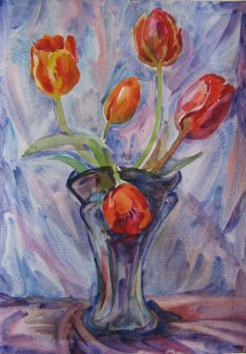 Tulips. Limonova Elena