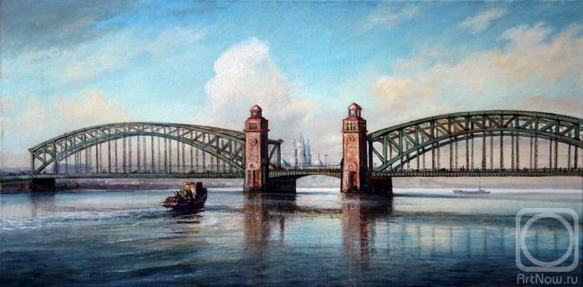 Kulikov Vladimir. Okhta Bridge