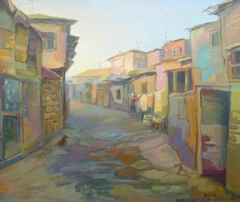 Old street in an old part of Yerevan (A Difficult Life). Khachatryan Meruzhan