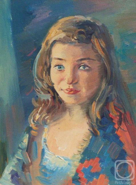 Khachatryan Meruzhan. Portrait of a little girl