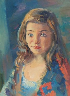 Portrait of a little girl. Khachatryan Meruzhan